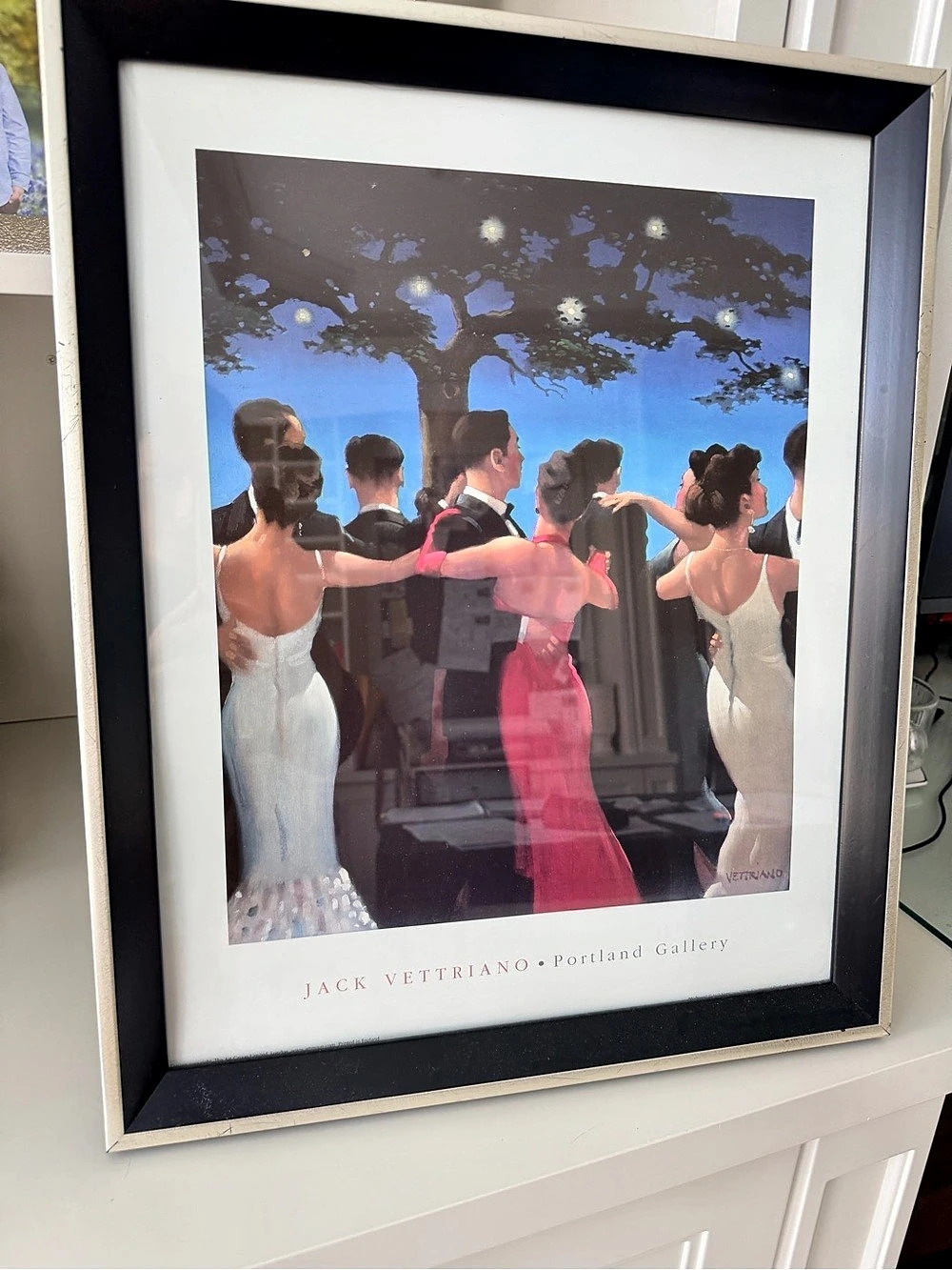 Jack Vettriano Waltzers 2001 Couples Dancing Framed Art Print